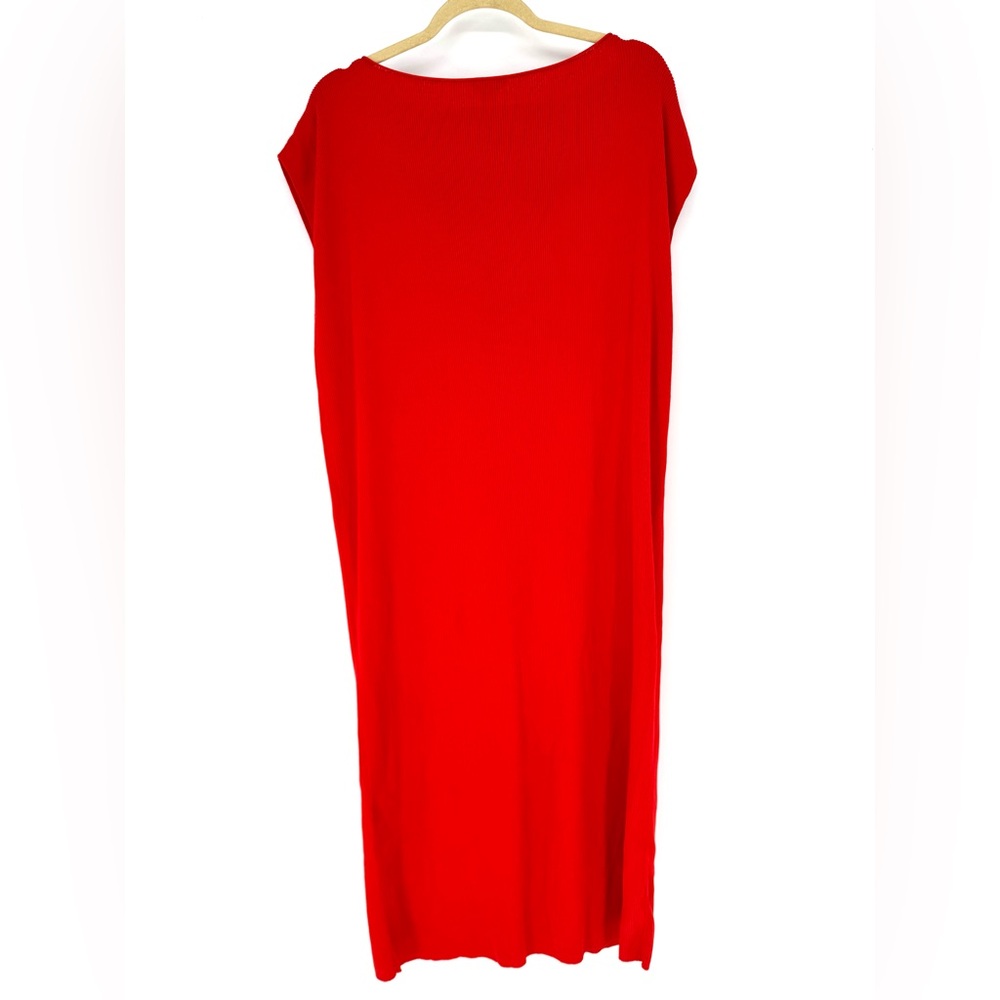 COS Vibrant blood orange Maxi Dress - Picture 5 of 8